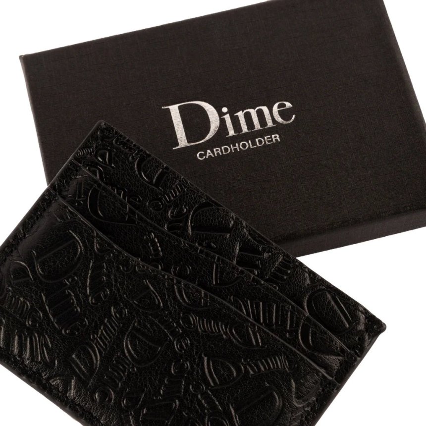 Dime Haha Leather Cardholder / BLACK (ダイム カードケース) - HORRIBLE'S  PROJECT｜HORRIBLE'S｜SAYHELLO | HELLRAZOR | Dime MTL | QUASI | HOTEL BLUE |  GX1000 | THEORIES | VANS SKATE | 正規取扱い販売店 | 通販