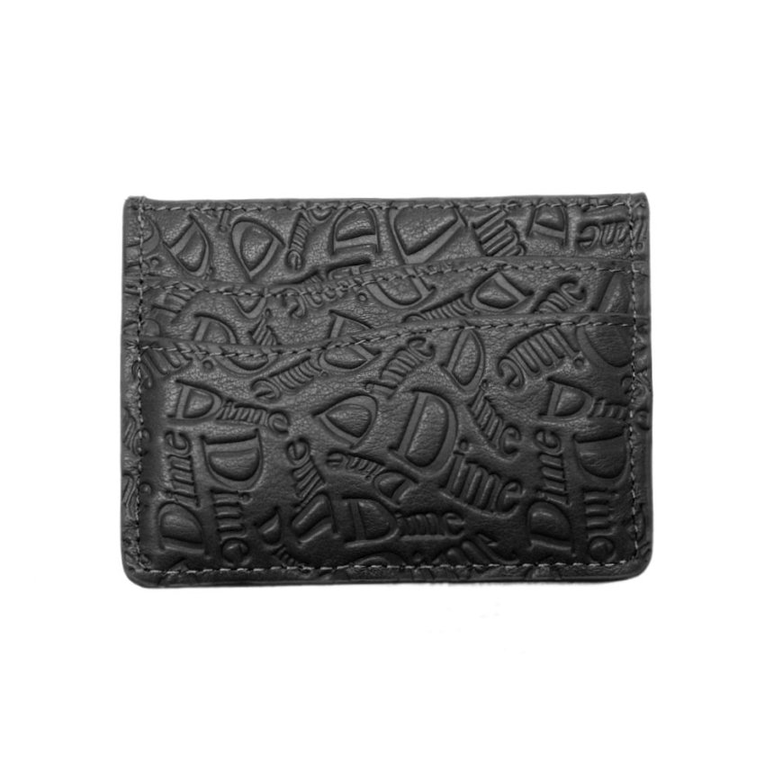 Dime Haha Leather Cardholder / BLACK (ダイム カードケース) - HORRIBLE'S  PROJECT｜HORRIBLE'S｜SAYHELLO | HELLRAZOR | Dime MTL | QUASI | HOTEL BLUE |  GX1000 | THEORIES | VANS SKATE | 正規取扱い販売店 | 通販