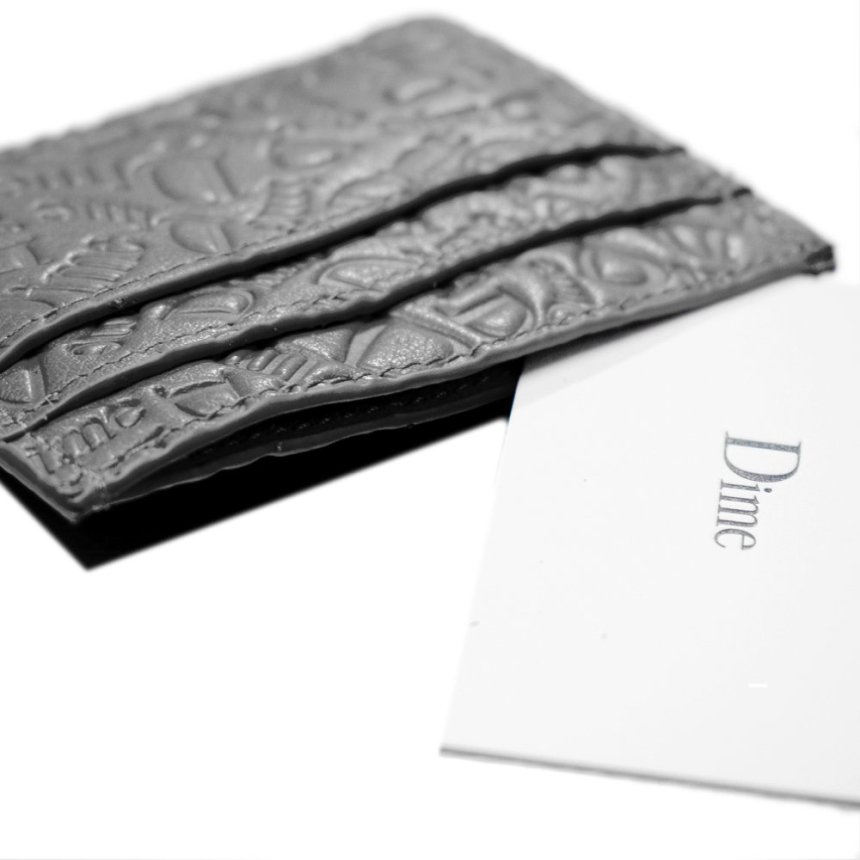 Dime Haha Leather Cardholder / BLACK (ダイム カードケース) - HORRIBLE'S  PROJECT｜HORRIBLE'S｜SAYHELLO | HELLRAZOR | Dime MTL | QUASI | HOTEL BLUE |  GX1000 | 