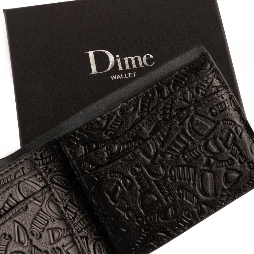 Dime Haha Leather Wallet / BLACK (ダイム ウォレット/財布) - HORRIBLE'S  PROJECT｜HORRIBLE'S｜SAYHELLO | HELLRAZOR | Dime MTL | QUASI | HOTEL BLUE |  GX1000 | 