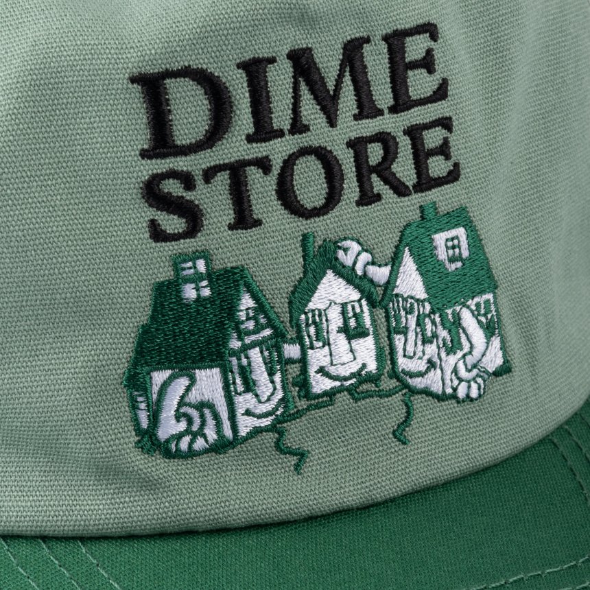 Dime Skateshop Worker Cap / GRASS(ダイム ベースボール キャップ 