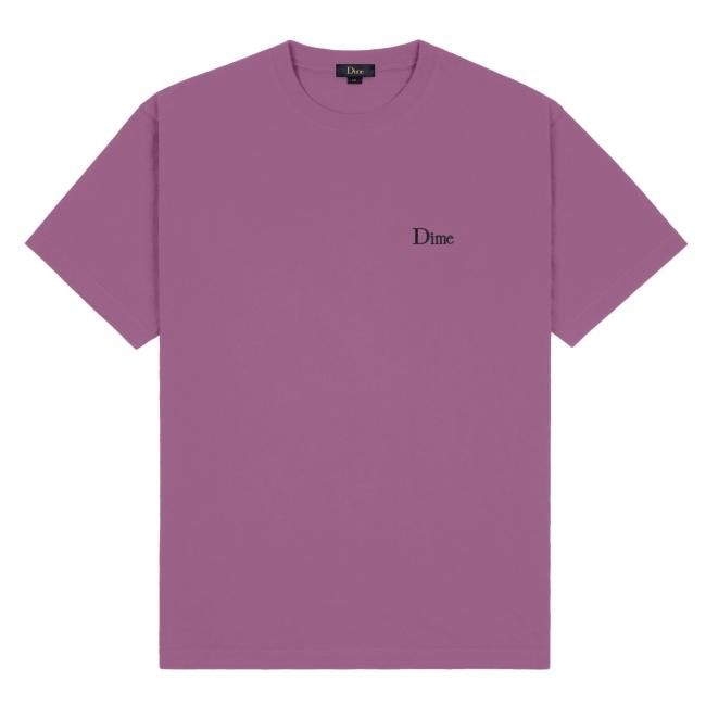 Dime Classic Small Logo T-Shirt / VIOLET (ダイム Tシャツ / 半袖