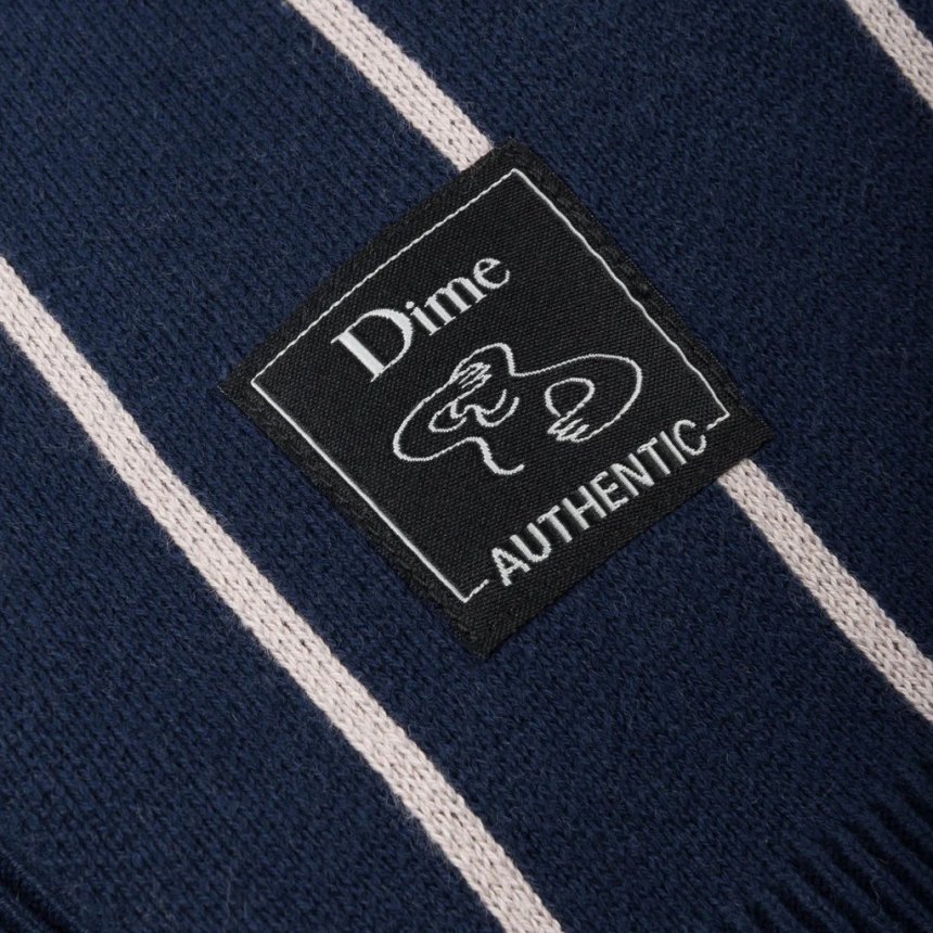 Dime Baseball Knit Cardigan / NAVY (ダイム ニット / カーディガン / セーター) - HORRIBLE'S  PROJECT｜HORRIBLE'S｜SAYHELLO | HELLRAZOR | Dime MTL | QUASI | HOTEL BLUE |  