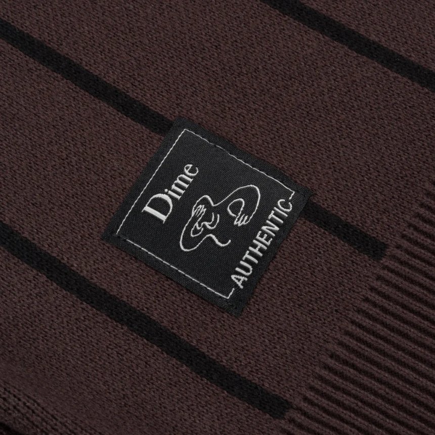 Dime Baseball Knit Cardigan / DARK BROWN (ダイム ニット / カーディガン / セーター) -  HORRIBLE'S PROJECT｜HORRIBLE'S｜SAYHELLO | HELLRAZOR | Dime MTL | QUASI |  HOTEL ...