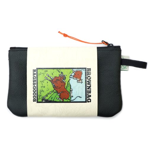 <img class='new_mark_img1' src='https://img.shop-pro.jp/img/new/icons5.gif' style='border:none;display:inline;margin:0px;padding:0px;width:auto;' />BROWNBAG LEATHER POUCH / BLACK (֥饦Хå ݡ)