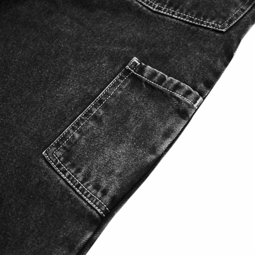 POLAR KNEE BIG BOY WORK JEANS / SILVER BLACK (ポーラー ビッグボーイ/デニムパンツ) -  HORRIBLE'S PROJECT｜HORRIBLE'S｜SAYHELLO | HELLRAZOR | Dime MTL | QUASI |  HOTEL BLUE 