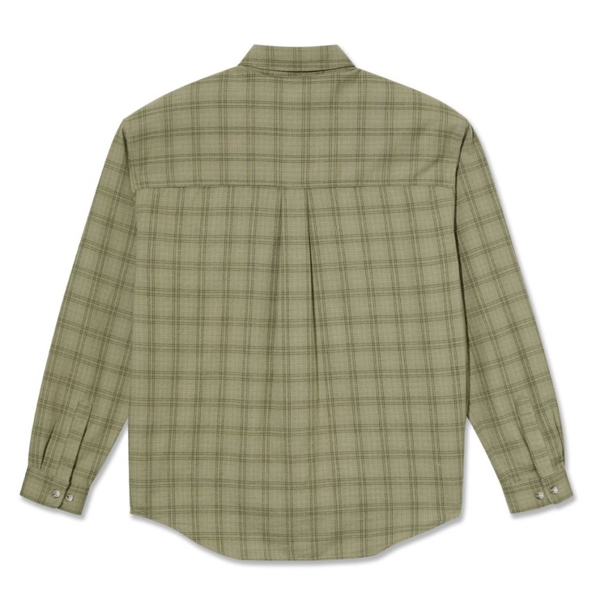 POLAR MITCHELL FLANNEL L/S SHIRT / GREEN/BEIGE (ポーラー フランネルシャツ) - HORRIBLE'S  PROJECT｜HORRIBLE'S｜SAYHELLO | HELLRAZOR | Dime MTL | QUASI | HOTEL BLUE |  GX1000 | THEORIES | VANS SKATE | 正規取扱い販売店 ...