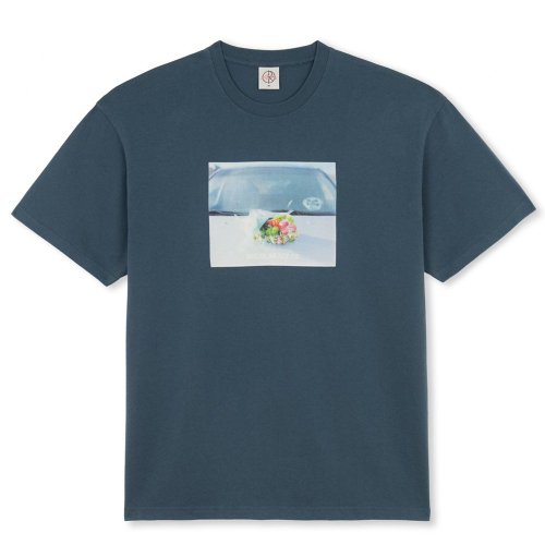 <img class='new_mark_img1' src='https://img.shop-pro.jp/img/new/icons5.gif' style='border:none;display:inline;margin:0px;padding:0px;width:auto;' />POLAR DEAD FLOWERS TEE / GREY BLUE (ݡ顼 T/ Ⱦµ )