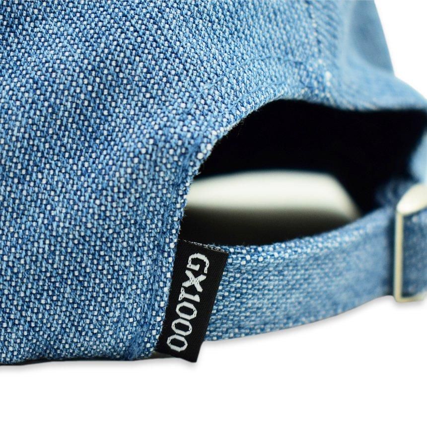 人気を誇る CAP 5PANEL TAG GX1000 / 5パネル (ジーエックスセン WASH BLUE スケートボード