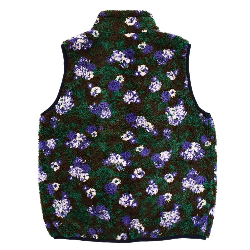 GX1000 SHERPA VEST / FLORAL (ジーエックスセン フリースベスト ...