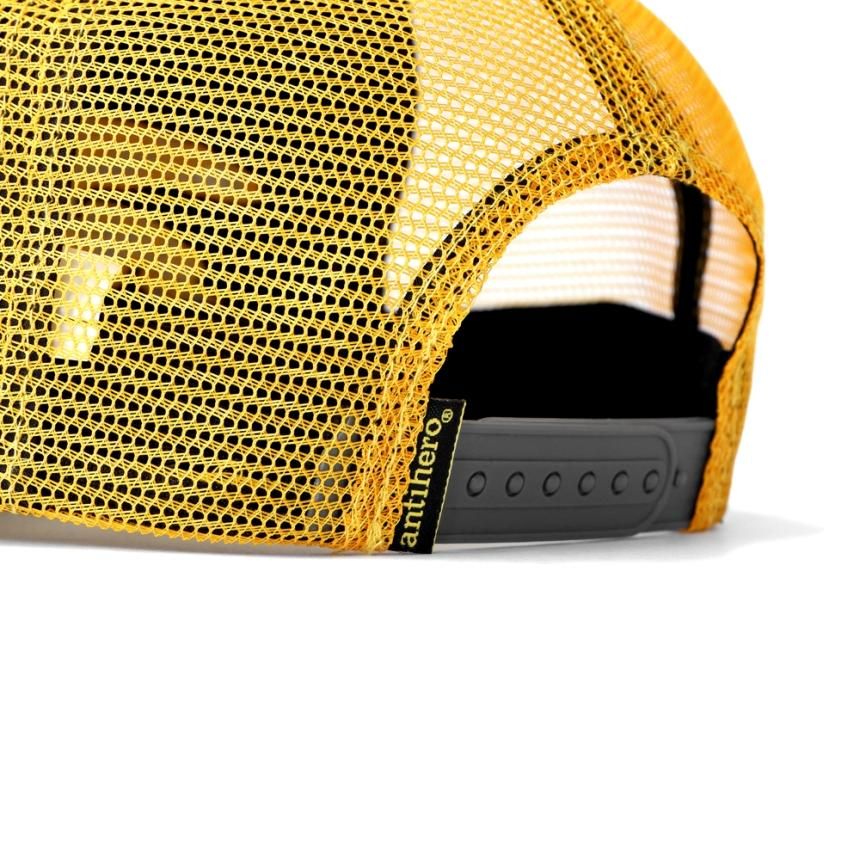 ANTIHERO BASIC EAGLE SNAPBACK MESH CAP / GREY/GOLD (アンチ ANTIHERO BASIC EAGLE SNAPBACK MESH CAP / GREY/GOLD (アンチ
