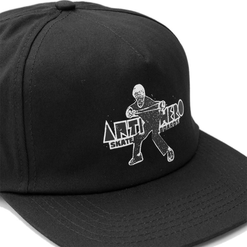 ANTIHERO / SLINGSHOT SNAPBACK CAP (BLACK) – Feelin'