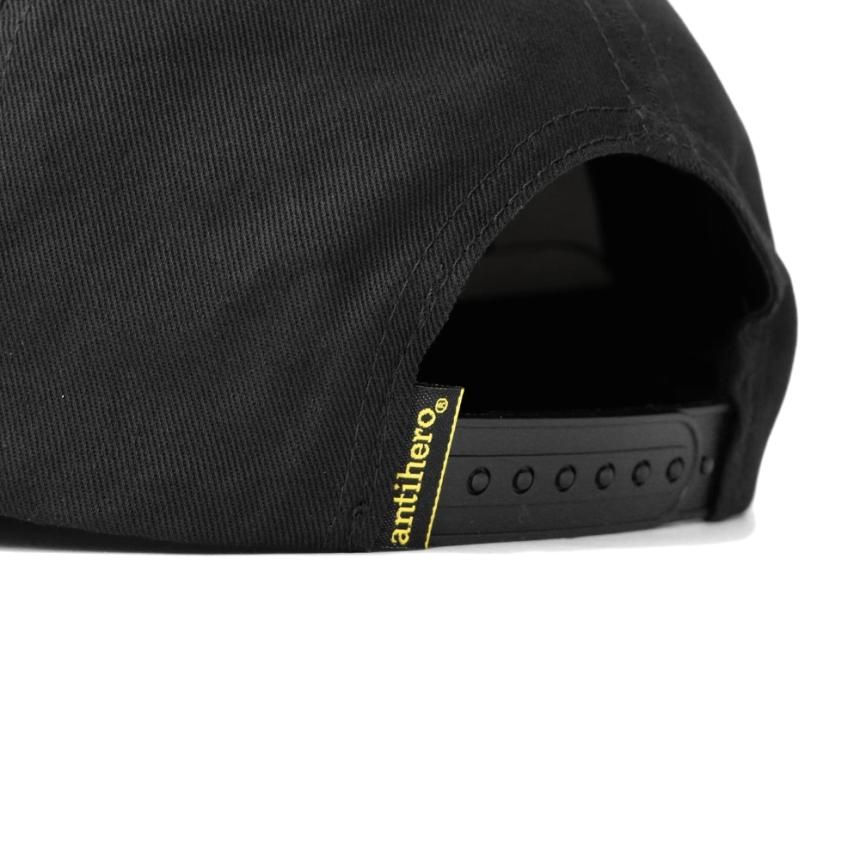 ANTIHERO SLINGSHOT SNAPBACK CAP /BLACK (アンチヒーロー/5