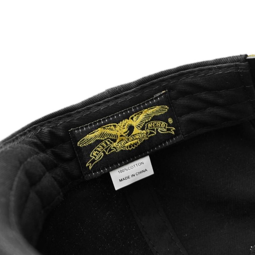 ANTIHERO SLINGSHOT SNAPBACK CAP /BLACK (アンチヒーロー/5