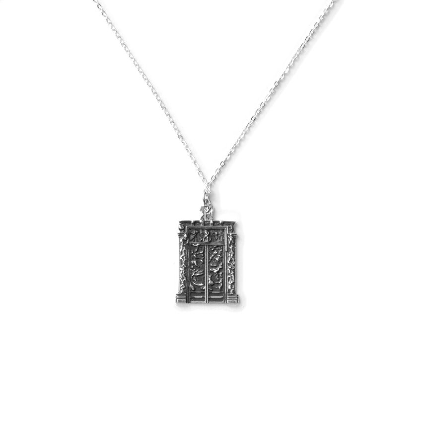 HELLRAZOR Hellgate Necklace with Pouch / Sterling Silver (ヘルレイザー ネックレス） -  HORRIBLE'S PROJECT｜HORRIBLE'S｜SAYHELLO | HELLRAZOR | Dime MTL | QUASI | 