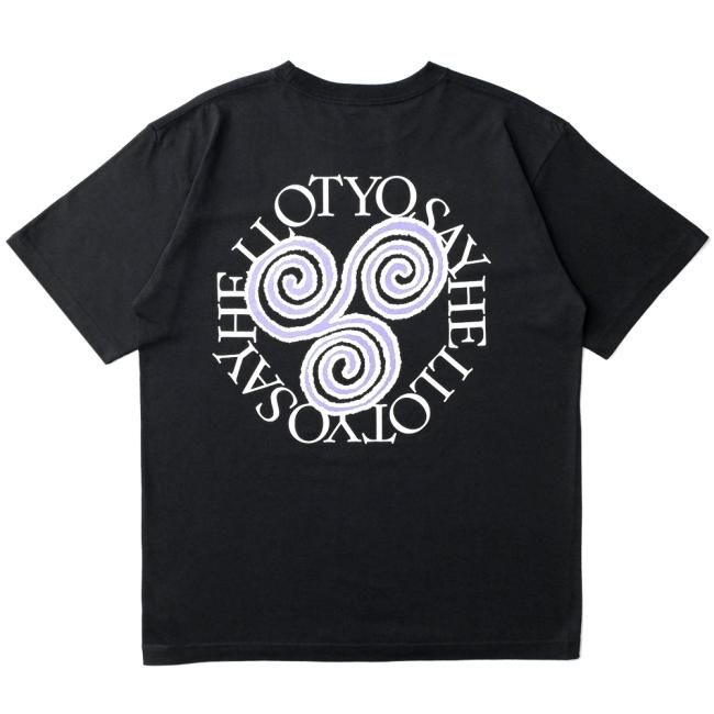 SAYHELLO SLAP S/S TEE / BLACK (セイハロー /Tシャツ