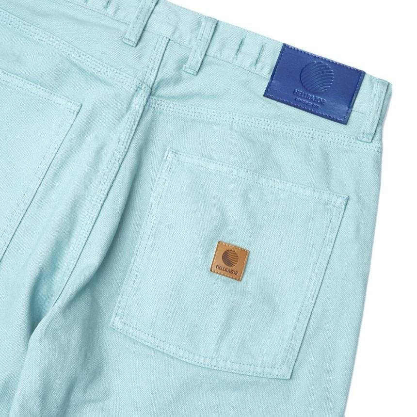 HELLRAZOR BAGGIE DYE DENIM PANTS / SLATE (ヘルレイザー