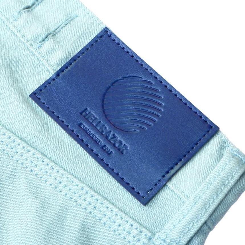 HELLRAZOR BAGGIE DYE DENIM PANTS / SLATE (ヘルレイザー HELLRAZOR BAGGIE DYE DENIM PANTS / SLATE (ヘルレイザー