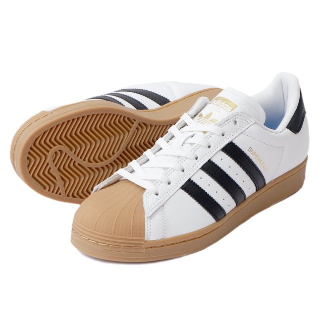 ADIDAS SKATEBOARDING SUPERSTAR / WHITE/CORE BLACK/GUM (アディダス スケートスニーカー) -  HORRIBLE'S PROJECT｜HORRIBLE'S｜SAYHELLO | HELLRAZOR | Dime MTL | QUASI | 