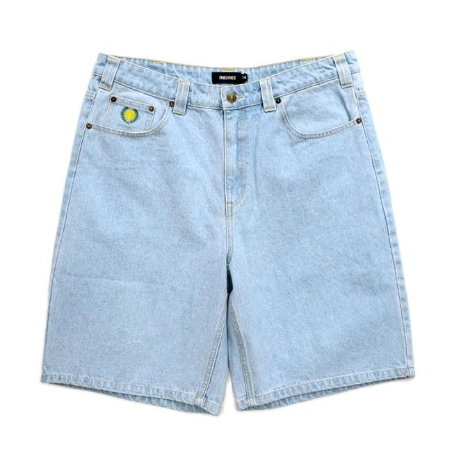 Theories Plaza Denim Shorts Washed Black – THEORIES OF ATLANTIS