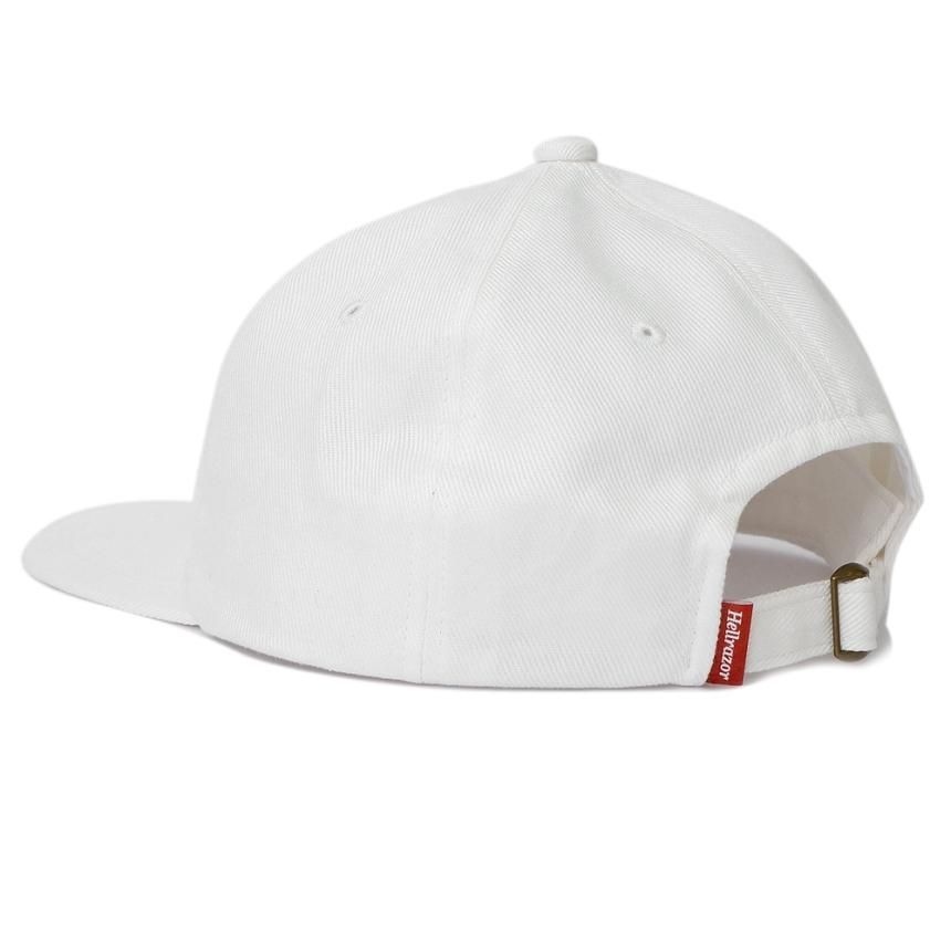 HELLRAZOR TWILL LOGO 6PANEL CAP / BLACK/BURGUNDY (ヘル
