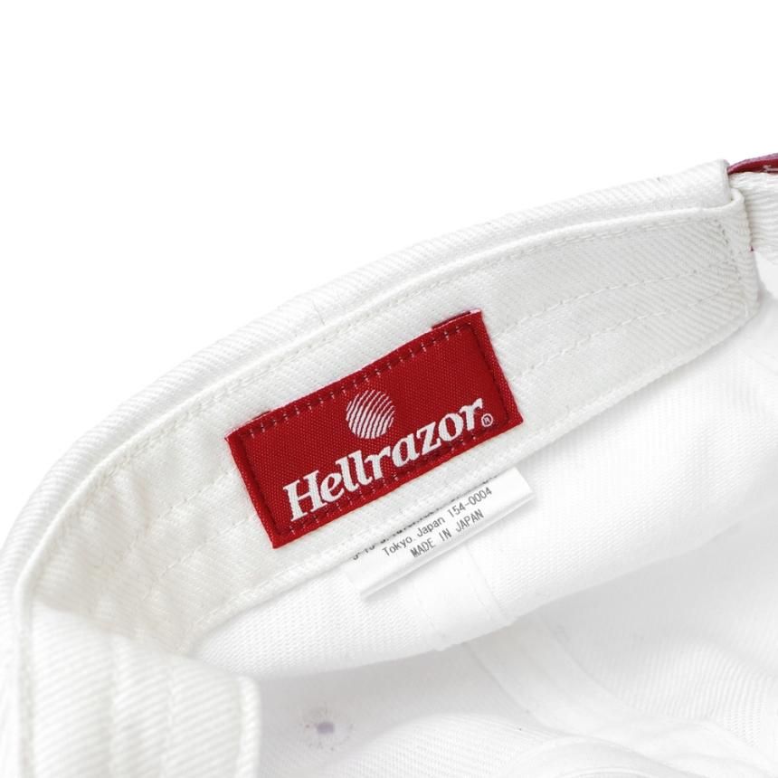 HELEN KAMINSKI★6パネルキャップ コーデュロイ ロゴ バックル HELLRAZOR TWILL LOGO 6PANEL CAP / BLACK/BURGUNDY (ヘル
