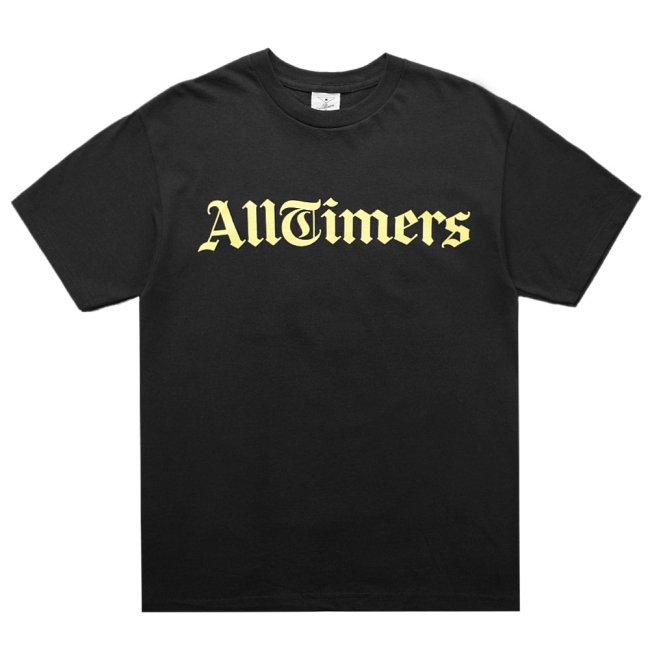 ALLTIMERS TIMES TEE / BLACK (オールタイマーズ Tシャツ) - HORRIBLE'S  PROJECT｜HORRIBLE'S｜SAYHELLO | HELLRAZOR | Dime MTL | QUASI | HOTEL BLUE |  GX1000 | THEORIES | 