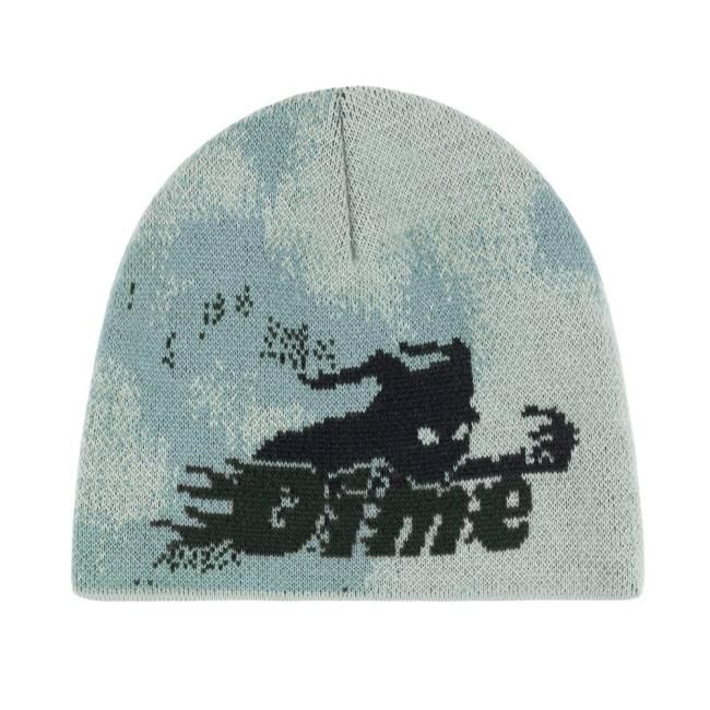 Dime Final Skull Cap Beanie / Mint (ダイム ニットキャップ/ビーニー) - HORRIBLE'S  PROJECT｜HORRIBLE'S｜SAYHELLO | HELLRAZOR | Dime MTL | QUASI | HOTEL BLUE |  GX1000 | 