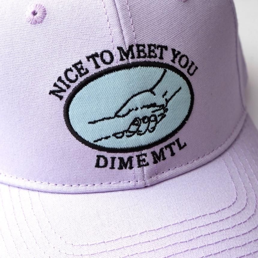 Dime Greetings Full Fit Cap / Lavender (ダイム キャップ