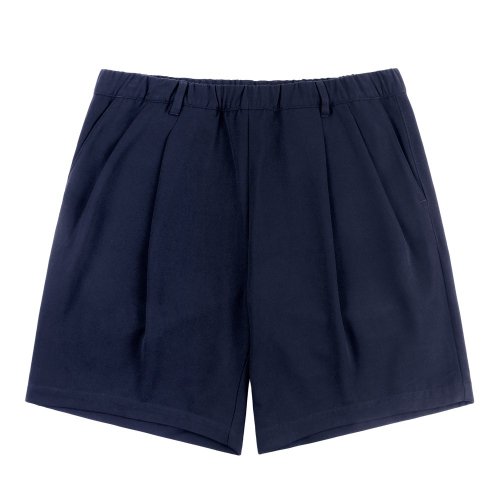 <img class='new_mark_img1' src='https://img.shop-pro.jp/img/new/icons5.gif' style='border:none;display:inline;margin:0px;padding:0px;width:auto;' />Dime  Pleated Twill Shorts / Navy ( ץ꡼ ĥ 硼/ϡեѥ)