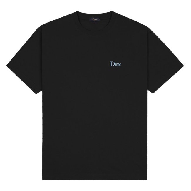 Dime Classic Small Logo T-Shirt / Black (ダイム Tシャツ / 半袖 