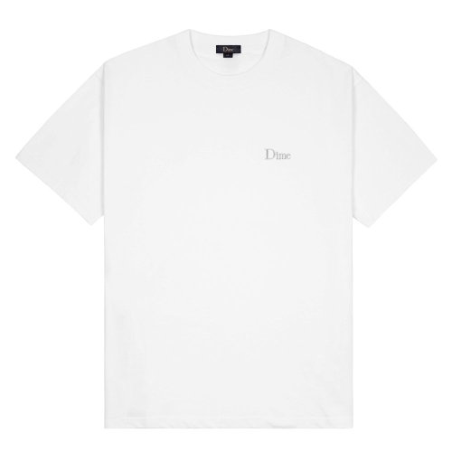 <img class='new_mark_img1' src='https://img.shop-pro.jp/img/new/icons5.gif' style='border:none;display:inline;margin:0px;padding:0px;width:auto;' />Dime Classic Small Logo T-Shirt / White  ( T / Ⱦµ)