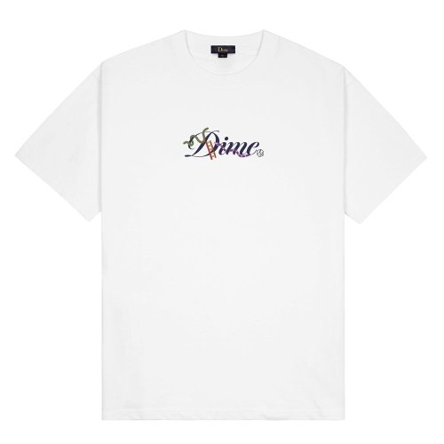 <img class='new_mark_img1' src='https://img.shop-pro.jp/img/new/icons5.gif' style='border:none;display:inline;margin:0px;padding:0px;width:auto;' />Dime Cursive Snake T-Shirt / White  ( T / Ⱦµ)