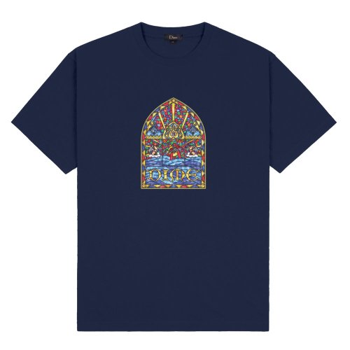 <img class='new_mark_img1' src='https://img.shop-pro.jp/img/new/icons5.gif' style='border:none;display:inline;margin:0px;padding:0px;width:auto;' />Dime Holy T-Shirt / Navy  ( T / Ⱦµ)