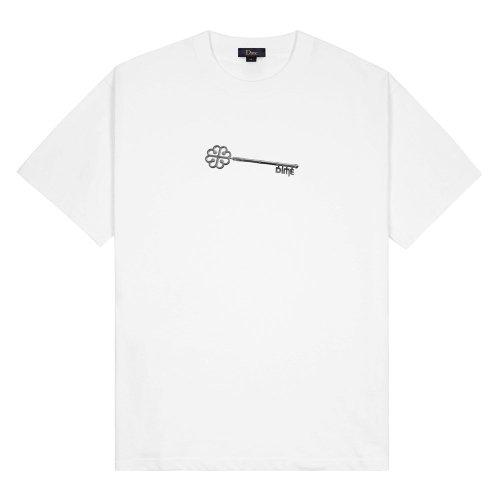 <img class='new_mark_img1' src='https://img.shop-pro.jp/img/new/icons5.gif' style='border:none;display:inline;margin:0px;padding:0px;width:auto;' />Dime Lock T-Shirt / White ( T / Ⱦµ)