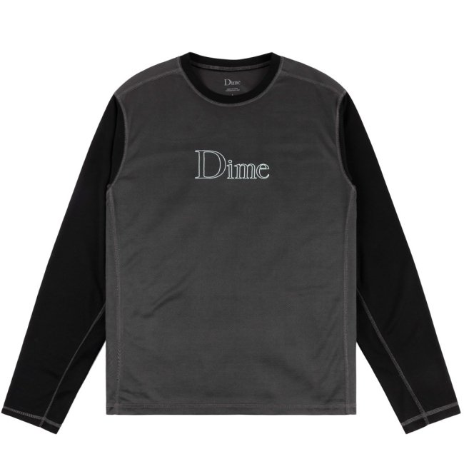 Dime Athletic Long Sleeve / Charcoal (ダイム ロングスリーブジャージ) - HORRIBLE'S  PROJECT｜HORRIBLE'S｜SAYHELLO | HELLRAZOR | Dime MTL | QUASI | HOTEL BLUE |  GX1000 | THEORIES | VANS SKATE | 正規取扱い販売店 | 通販