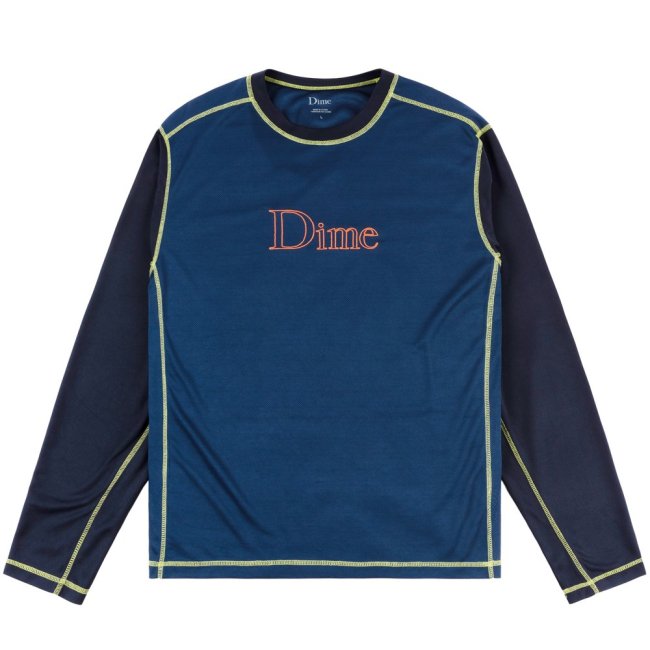 Dime Athletic Long Sleeve / Navy (ダイム ロングスリーブジャージ) - HORRIBLE'S  PROJECT｜HORRIBLE'S｜SAYHELLO | HELLRAZOR | Dime MTL | QUASI | HOTEL BLUE |  GX1000 | 