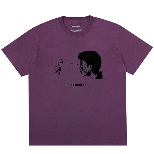 <img class='new_mark_img1' src='https://img.shop-pro.jp/img/new/icons5.gif' style='border:none;display:inline;margin:0px;padding:0px;width:auto;' />HORRIBLE'S THINGS T-SHIRT / PLUM (ۥ֥륺 T)