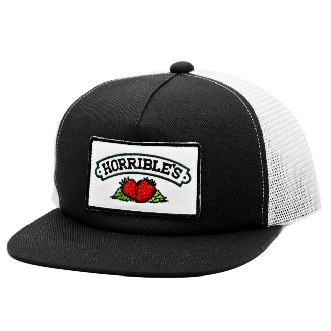 HORRIBLE'S FARMER 2TONE MESH CAP / BLACK/WHITE（ホリブルズ メッシュキャップ /トラッカーハット）