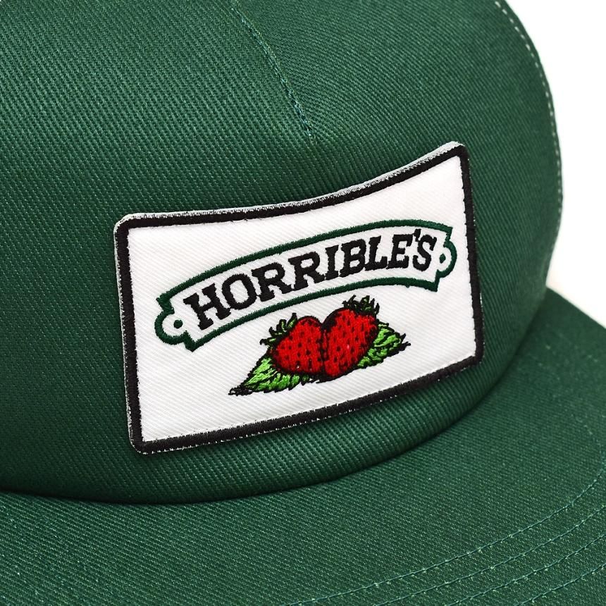 HORRIBLE'S FARMER 2TONE MESH CAP / FOREST GREEN/WHITE（ホリブルズ メッシュキャップ  /トラッカーハット）