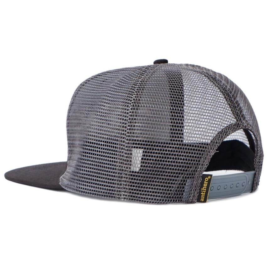 ANTI HERO BASIC EAGLE SNAPBACK MESH HAT / BLACK/CHARCOAL