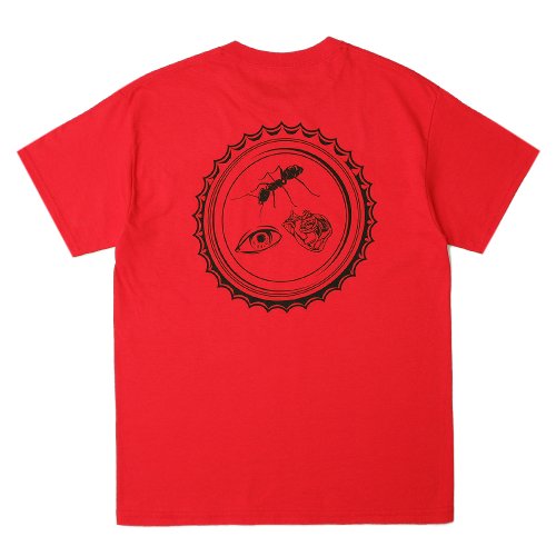 <img class='new_mark_img1' src='https://img.shop-pro.jp/img/new/icons5.gif' style='border:none;display:inline;margin:0px;padding:0px;width:auto;' />ANTIHERO BOTTLE CAP POCKET TEE / RED (ҡ/ T)