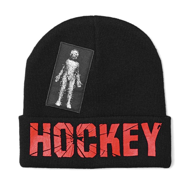 HOCKEY NEWBORN BEANIE / BLACK (ホッキー ビーニー/ニットキャップ 