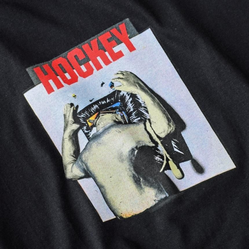 【HOCKEY】SCREEN TIME TEE BLACK HOCKEY SCREEN TIME TEE / BLACK (ホッキー 半袖Tシャツ