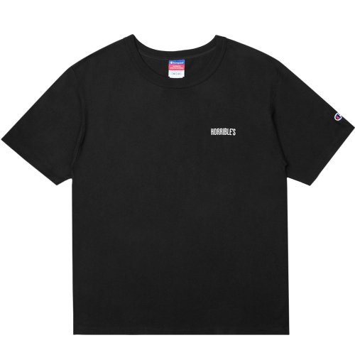 <img class='new_mark_img1' src='https://img.shop-pro.jp/img/new/icons5.gif' style='border:none;display:inline;margin:0px;padding:0px;width:auto;' />HORRIBLE'S HERITAGE T-SHIRT / BLACK (ۥ֥륺 T)