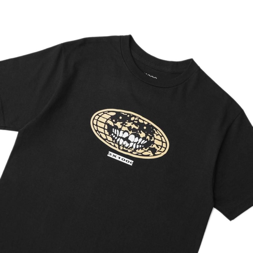 【GX1000】Evil World Tee / Black GX1000 EVIL WORLD TEE / BLACK (ジーエックスセン Tシャツ