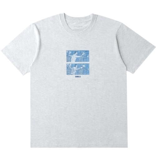 【HOCKEY】NO ONE IS LOOKING TEE ICE GREY HOCKEY NO ONE IS LOOKING TEE / ICE GREY (ホッキー 半袖T