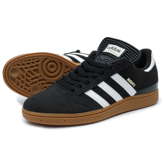 ADIDAS SKATEBOARDING BUSENITZ / BLACK/GUM/WHITE (アディダス ブセニッツ スケートスニーカー)