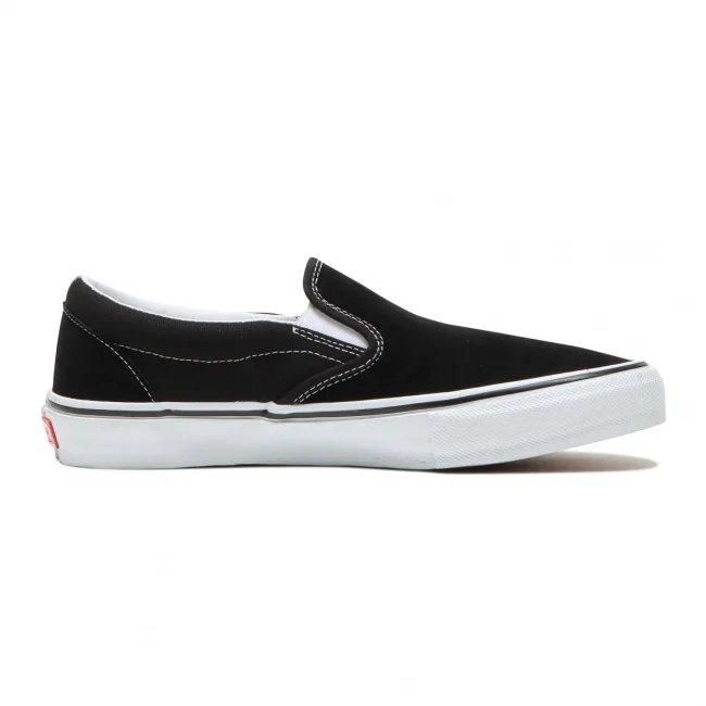 VANS SKATE SLIP-ON / BLACK / WHITE（バンズ/ヴァンズ スケート