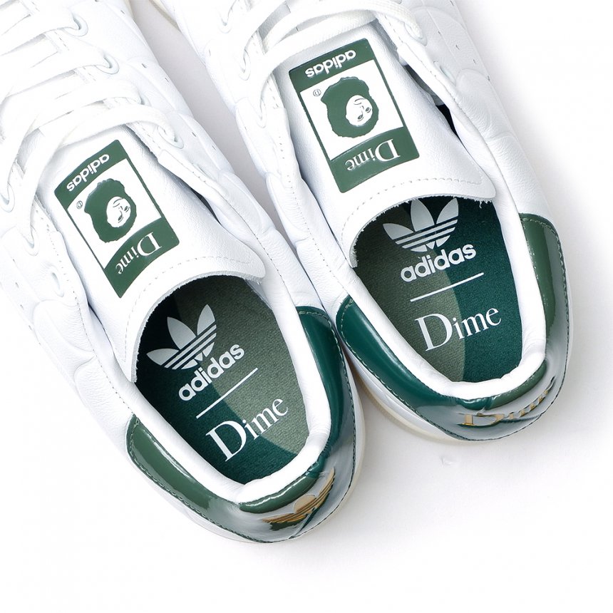 DIME x ADIDAS STAN SMITH / WHITE/GREEN (ダイム スタンスミス/シューズ)